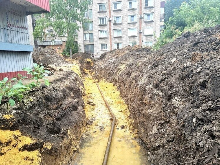 В Липецке досрочно завершили ремонт изношенных труб в Студенческом городке