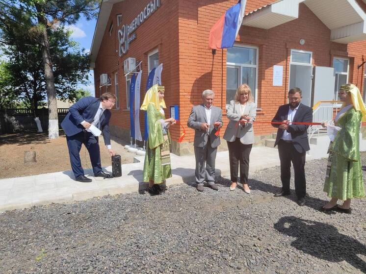 В Старобешево открыли филиал "Энергосбыт Донецк"