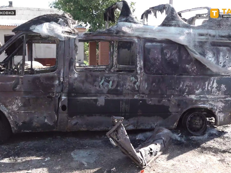 Боевики ВСУ обстреляли жилые дома в Гладковке Херсонской области