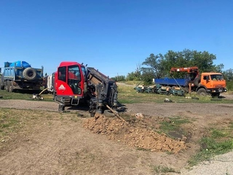 Шефы завершили строительство водопровода в Новомлиновке
