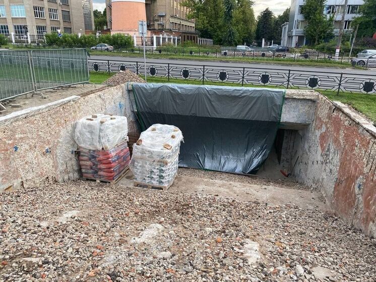 В Жуковском начался капитальный ремонт подземного перехода на улице Гагарина