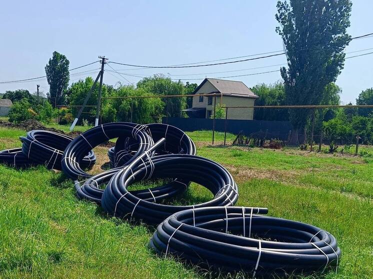 В станице Анастасиевской заменят почти 23 километра водопровода