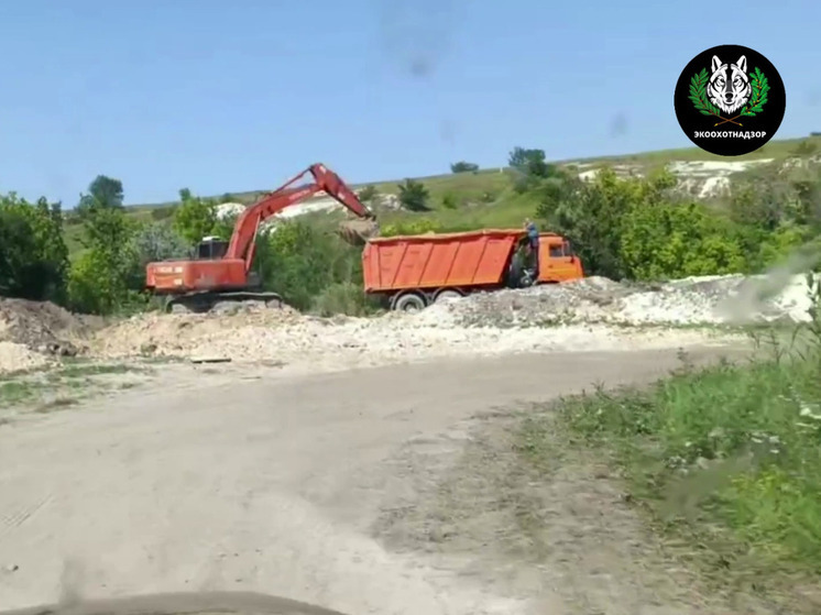 В Алексеевке трех человек наказали за незаконную добычу глины