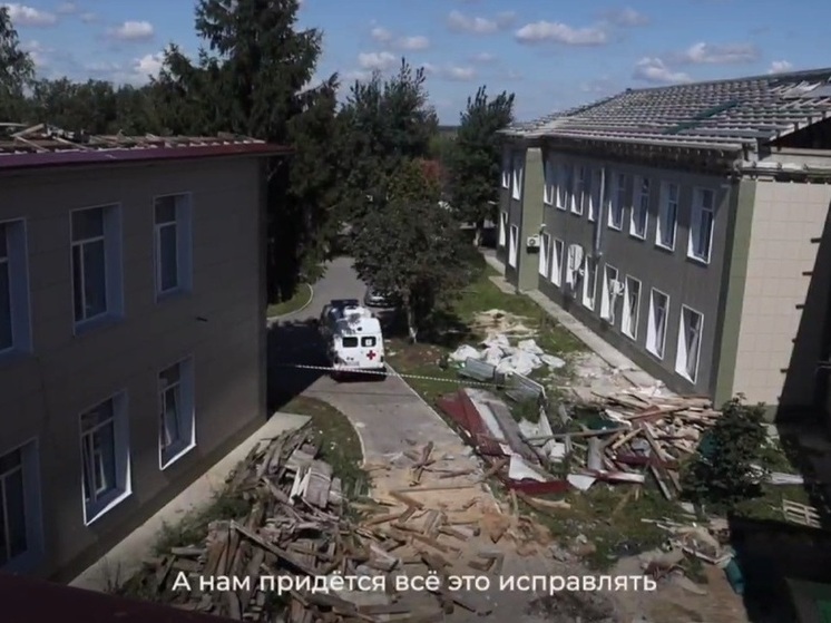 В поселке Лев Толстой начался капитальный ремонт больницы с новым подрядчиком