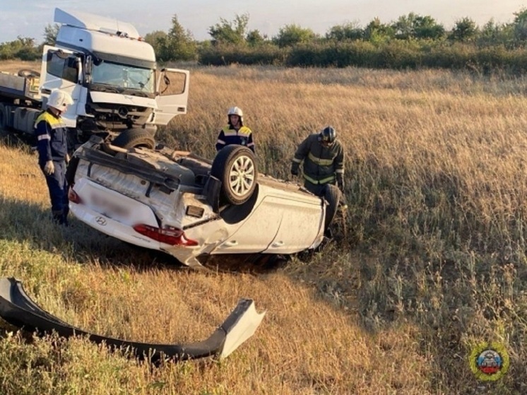 Четыре человека погибли в ДТП с грузовиками на трассе в Волгоградской области