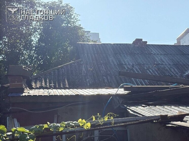 Мужчина пострадал при атаке беспилотника на дом в Белгороде