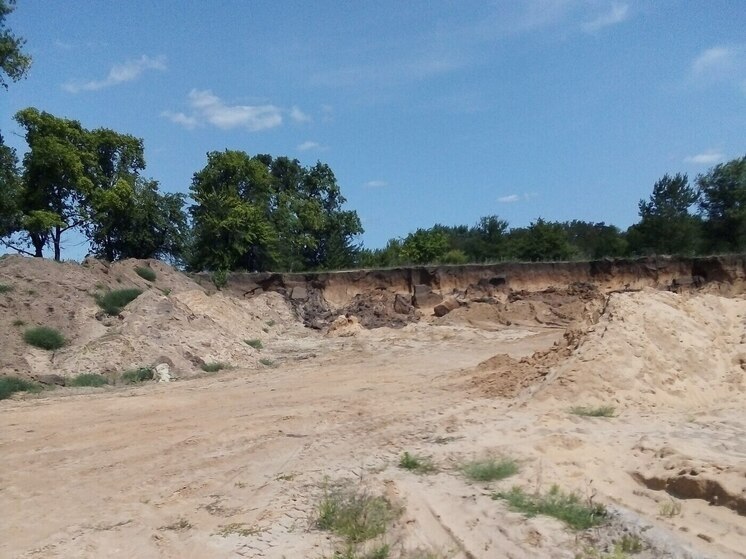 Воронежские экологи выявили незаконную добычу песка на площади 2,4 га