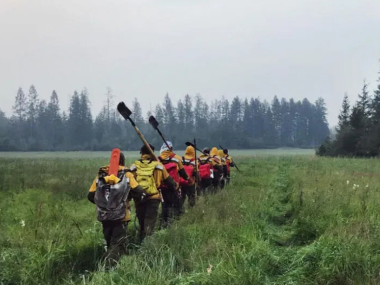 Обстановка с лесными пожарами в Якутии на 16 августа
