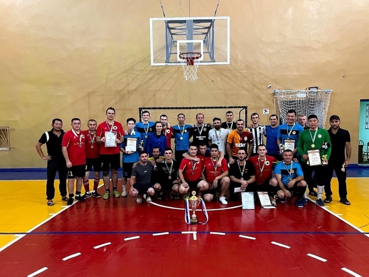 В районе Калмыкии провели футбольный турнир