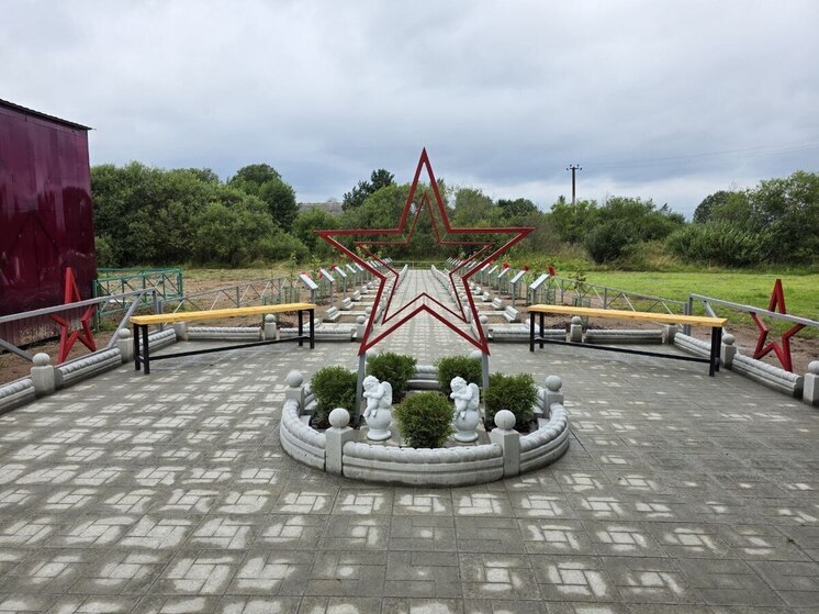Сад памяти открыли в локнянской деревне