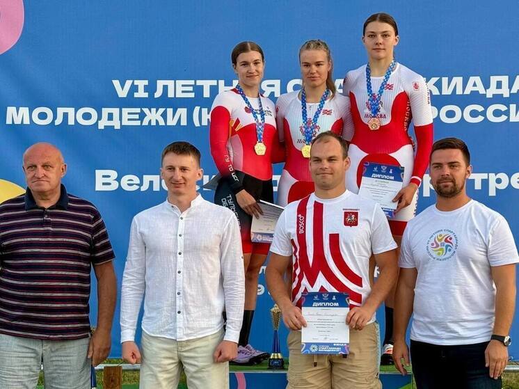 Туляки получили серебро спартакиады молодежи России по велоспорту на треке