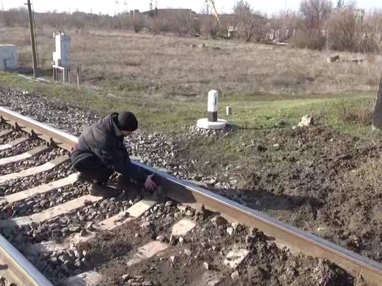 Житель Токмака обвиняется в попытке взорвать железную дорогу в Запорожской области