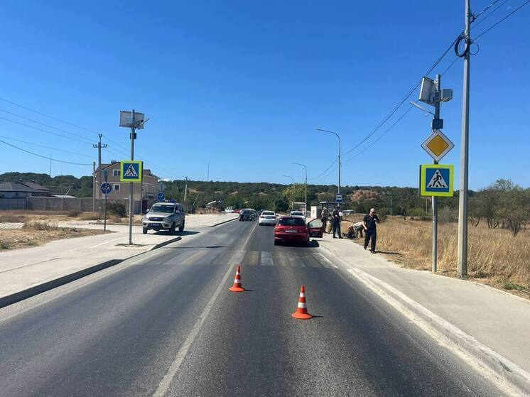 Пожилая женщина пострадала в ДТП на нерегулируемом переходе в Севастополе