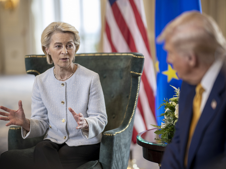 Фон дер Ляйен собралась сопровождать Зеленского на встречу с Трампом