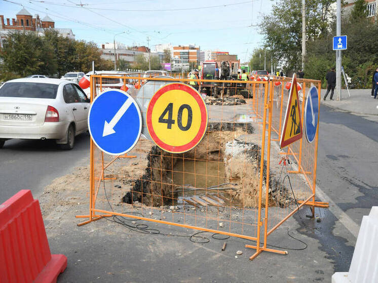 В Казани на неделю ограничат движение по проспекту Камалеева