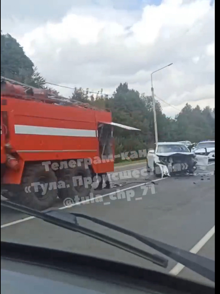 Стали известны подробности тройного ДТП на трассе М-2 «Крым» под Плавском