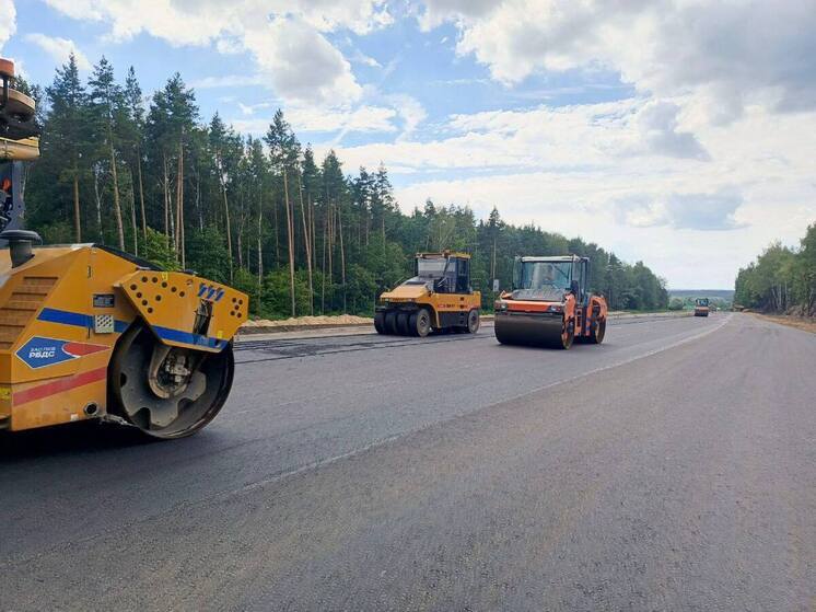 В Орловской области идёт работа по модернизации федеральных трасс