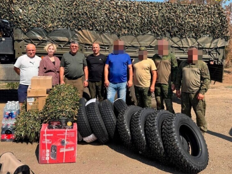 Труновский округ отправил гуманитарный груз в зону спецоперации