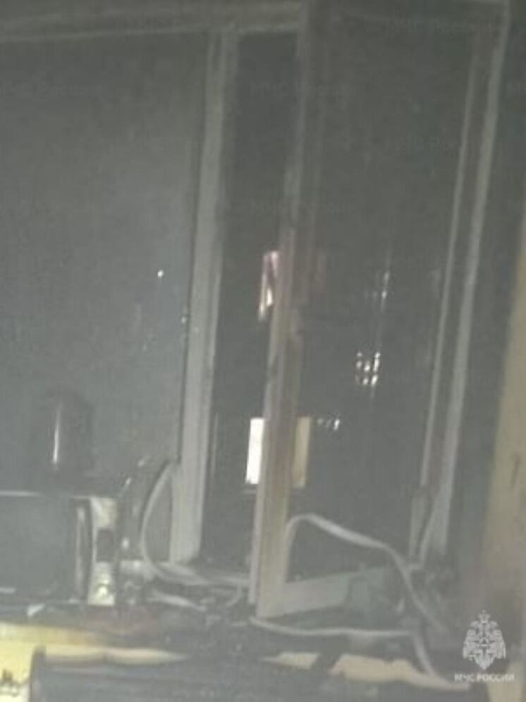 Человек пострадал при пожаре в Сосенском