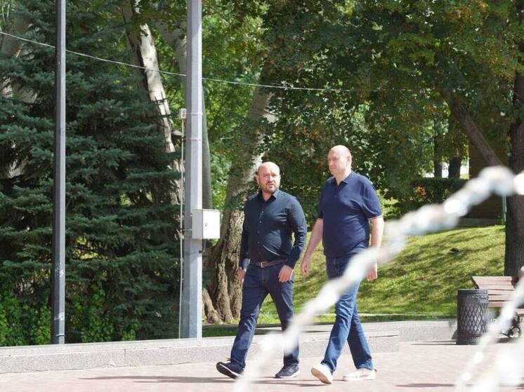 В. Федорищев принял делегацию из Оренбуржья с врио губернатора Е. Солнцевым
