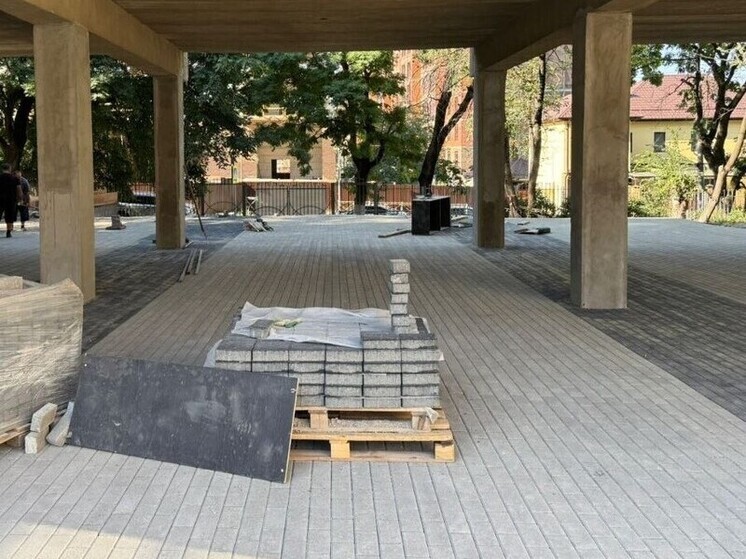 Капитальный ремонт одной из старейших школ Кисловодска выполнен на 90%