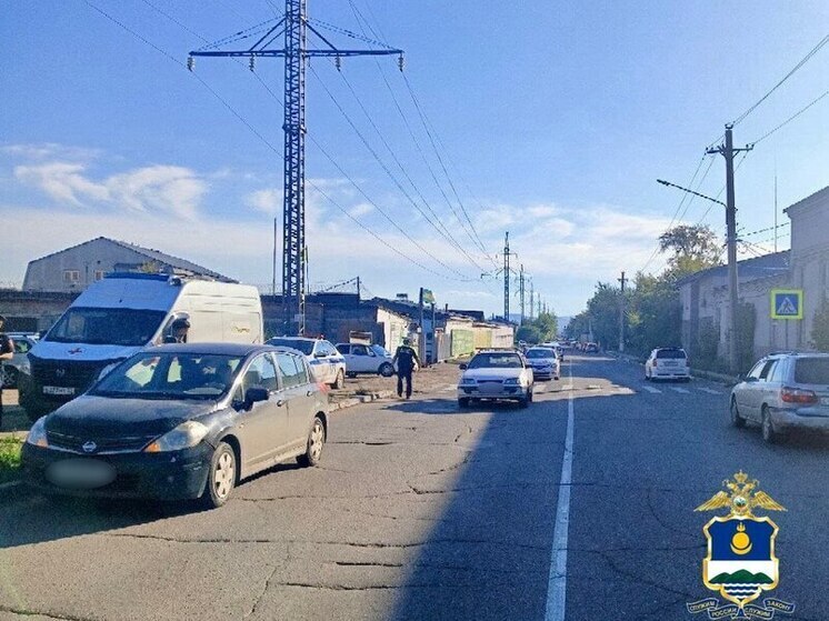 В Улан-Удэ иномарка сбила девятилетнего мальчика