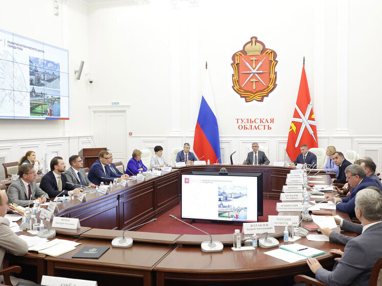 В Туле обсудили развитие исторического центра города