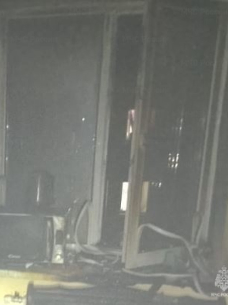 В Сосенском во время пожара погиб хозяин квартиры