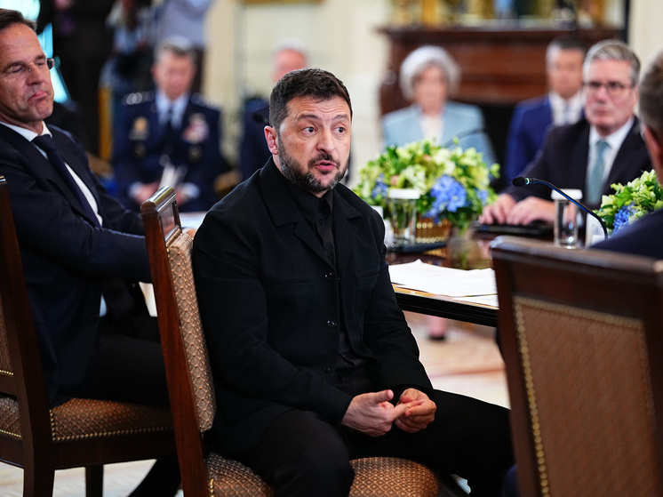После двусторонней встречи с киевским гостем Владимиром Зеленским президент США повел украинского гастролера на встречу с понаехавшими в Вашингтон европейскими лидерами