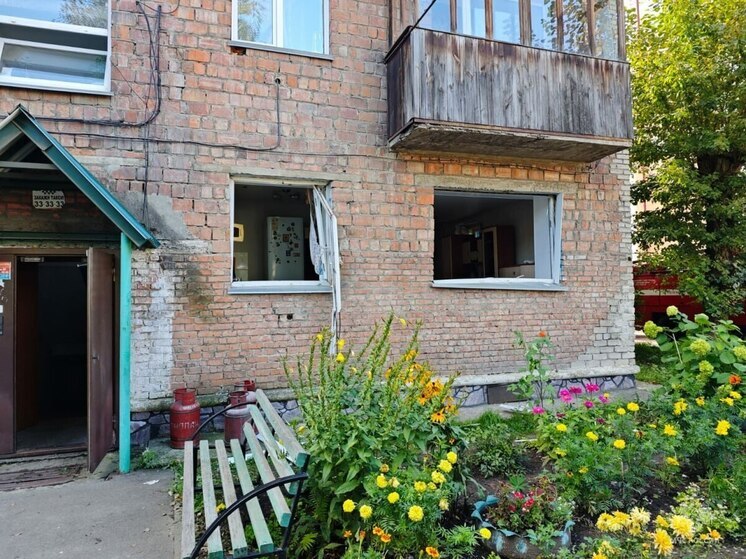 Газовый баллон взорвался в одном из домов Бийска. Есть пострадавший