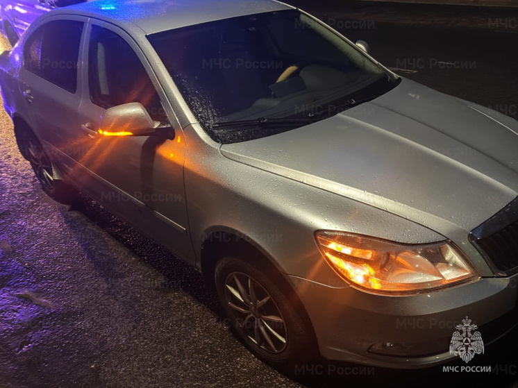 В Калуге Skoda Octavia снесла пешехода