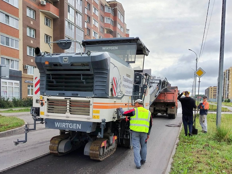 Луговую улицу в Великом Новгороде отремонтируют до сентября