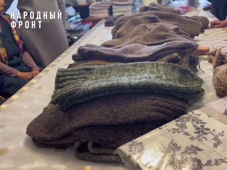 Партию теплых вещей изготовил Совет ветеранов в ЯНАО