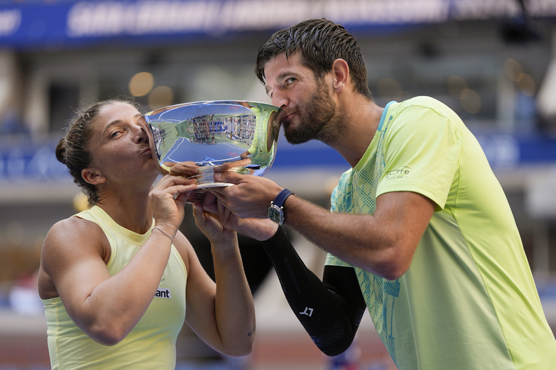 US Open привлек звезд одиночного разряда, в том числе и наших, к турниру смешанных пар
