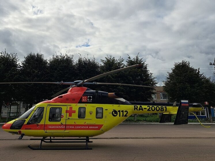 Калужская санавиация совершила экстренный вылет в Тарусу