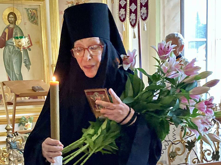Ekaterina Vasilyeva, the renowned Russian actress, in her later years