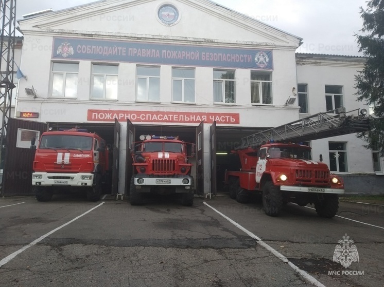 Под Вязьмой в деревне Вассынки сгорела баня