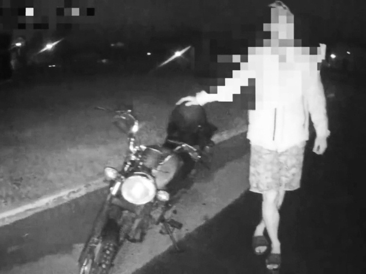 В Нягани задержан нарушитель на мотоцикле