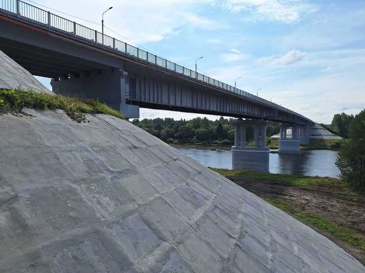 Костромские переправы: в Мантуровском районе завершен ремонт моста через реку Унжу