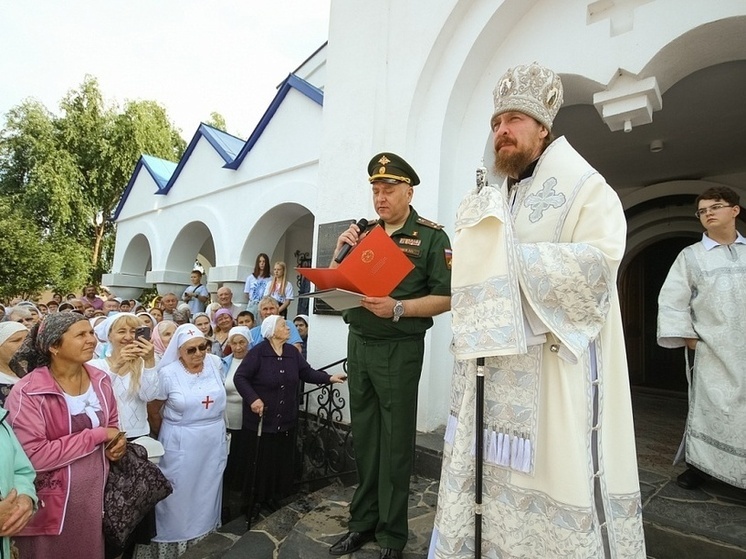 В Чебаркуле появился воинский храм в честь уральских танкистов