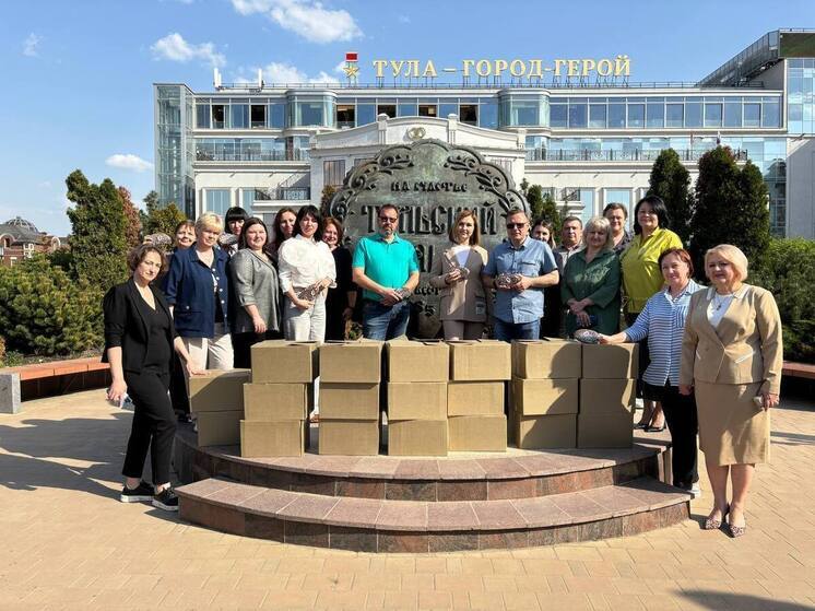 Тысяча тульских пряников отправлена бойцам в зону СВО