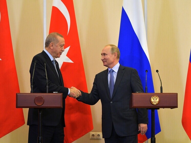 Путин обсудил развитие ситуации по Украине с Эрдоганом