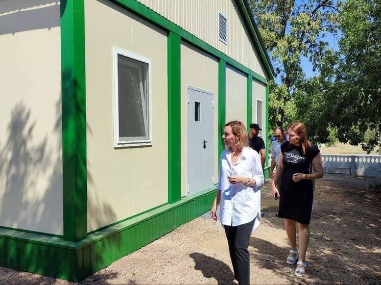 Строительство ФАПа в херсонском селе Подовое должны завершить до конца августа