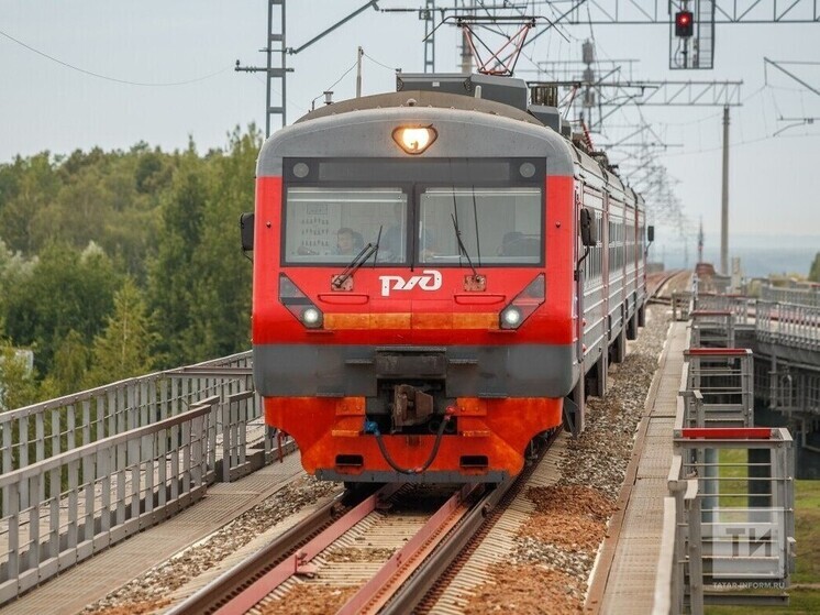 С начала года пригородные поезда в Татарстане обслужили 3,8 млн пассажиров