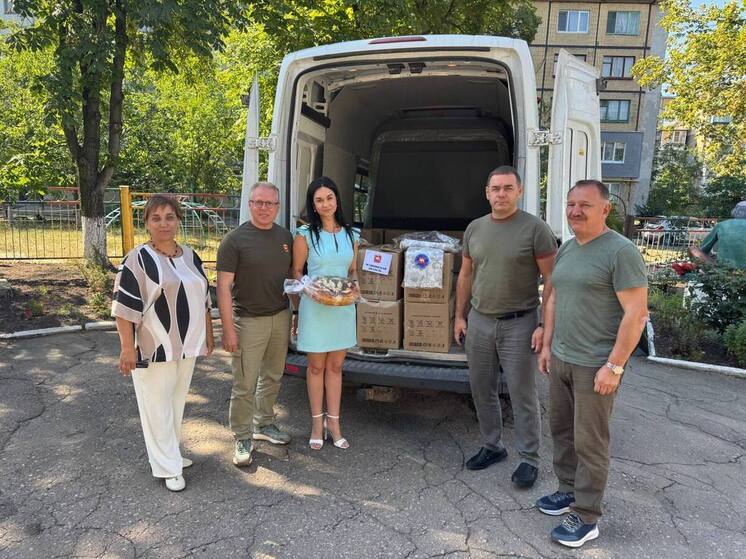 Челябинской область передала в детсад Ясиноватой постельное белье