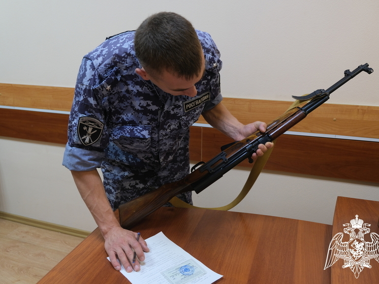 За неделю 15 жителей Курской области добровольно сдали оружие