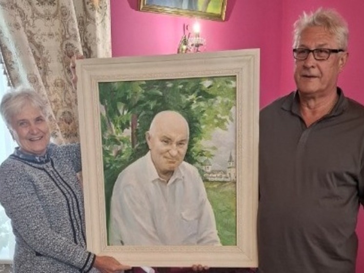 Луганский художник подарил свою картину Музею Рахманиновых в Тамбовской области