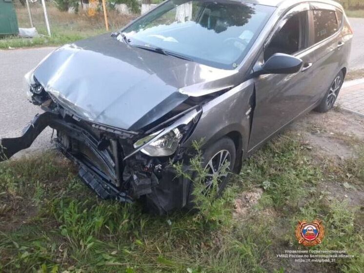 В Валуйском округе автомобилистка не пропустила «Форд» и попала в ДТП
