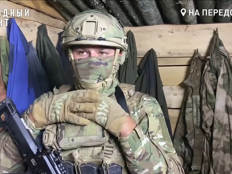 Тульский ОНФ показал, как живут солдаты на курском направлении