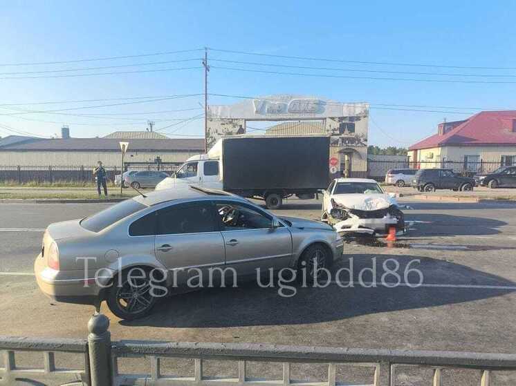 Невнимательность водителя привела к ДТП в Нижневартовске